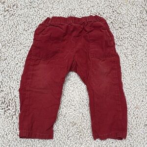 Bonpoint Burgundy Kids Pants